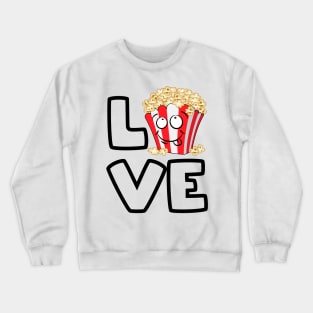 Love Popcorn Crewneck Sweatshirt